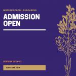 New Admission Information for LKG to IX Session 2021-22